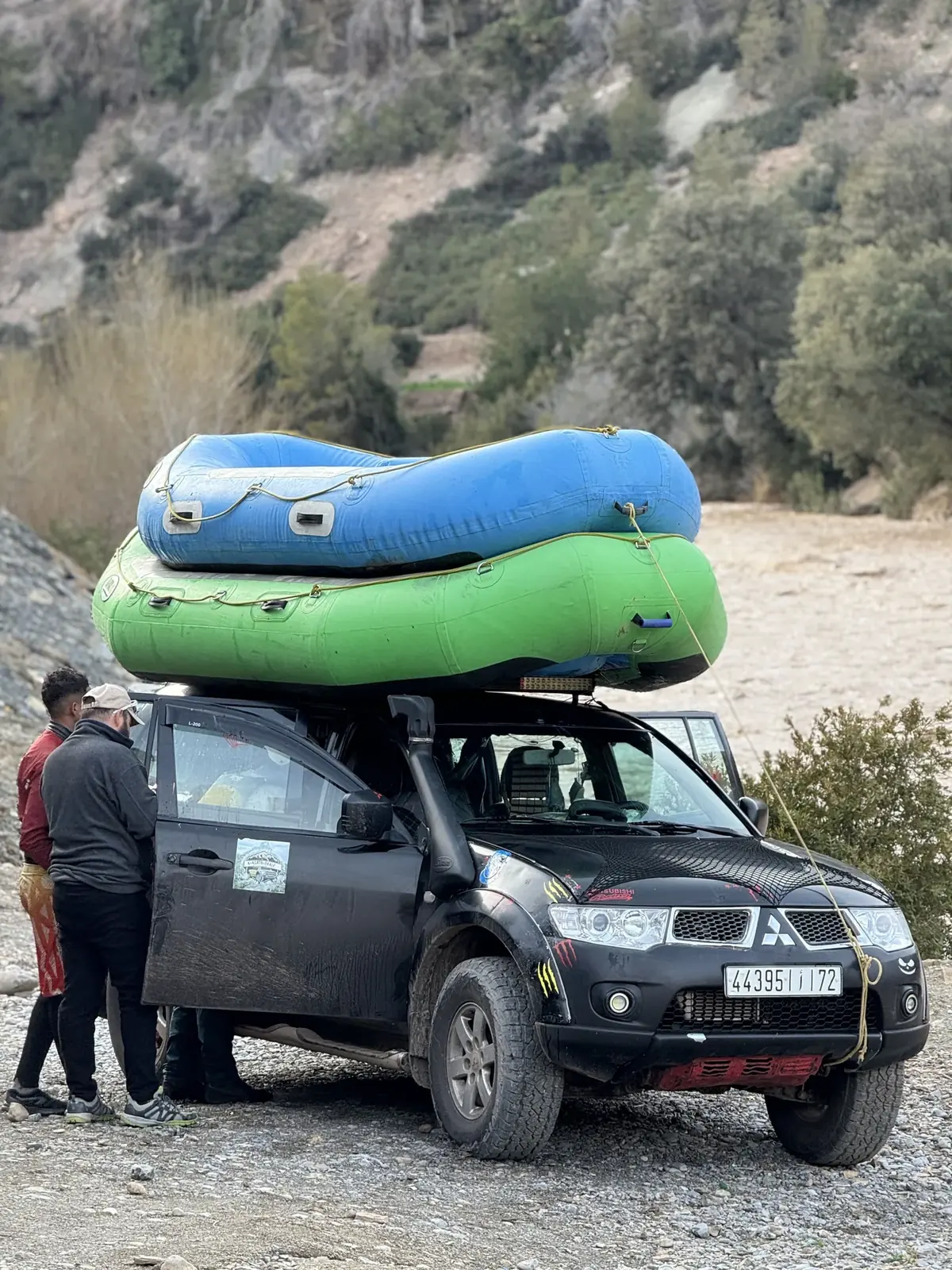 Transporte de montaña en 4×4
