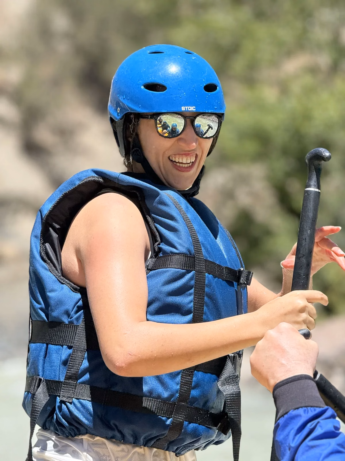 Rafting on the Ahansal River
