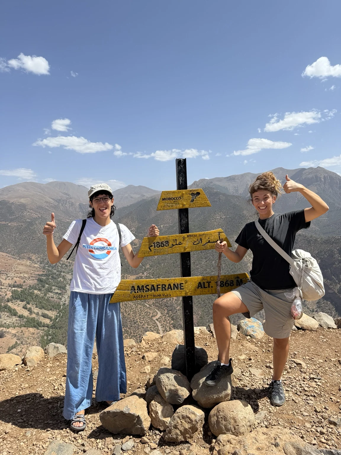 Caminar por la montaña